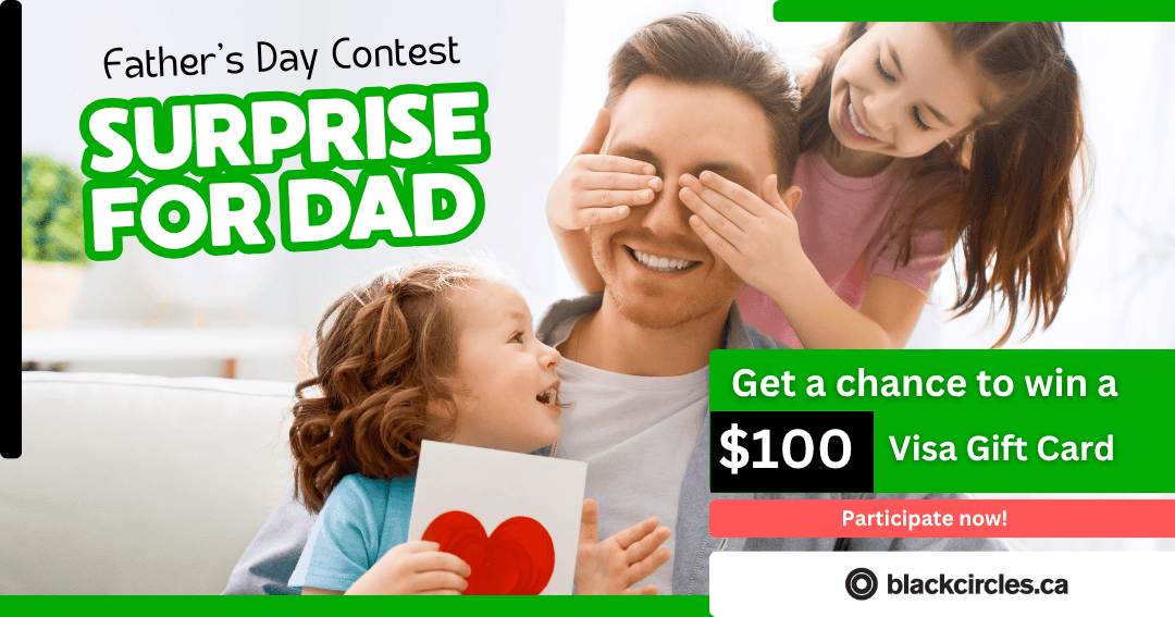 fathers day contest "win a $100 Visa gift card"