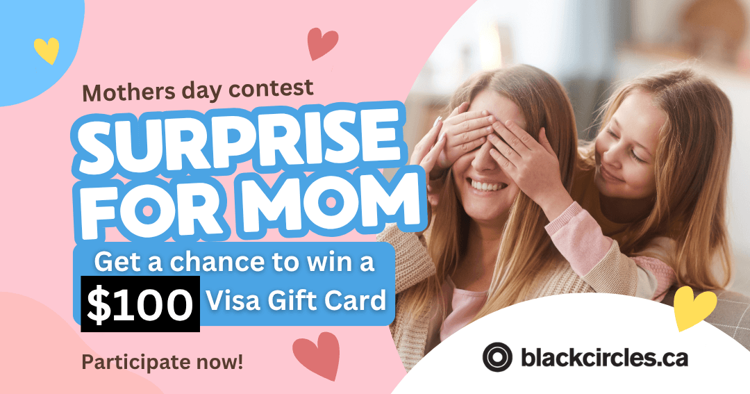 mothers day contest "win a $100 Visa gift card"