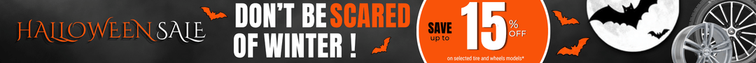 Save up to 15% on selected tires - Thanksgiving Flash Sale