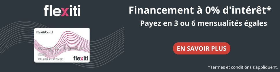Financement à 0% Flexiti
