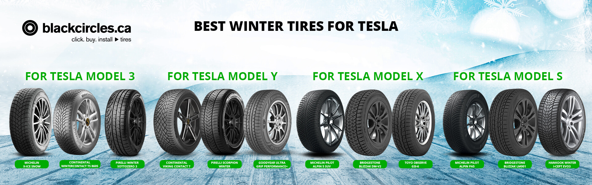 Best winter tires for Tesla 2023-2024