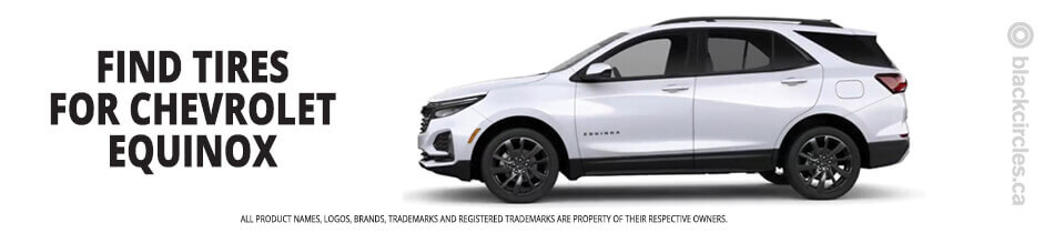 Find the best tires for your Chevrolet Equinox