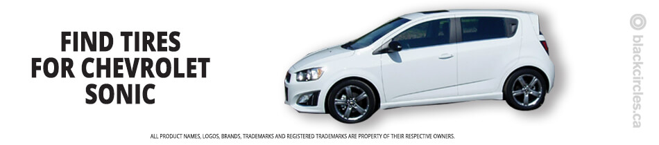 Find the best tires for your Chevrolet Sonic