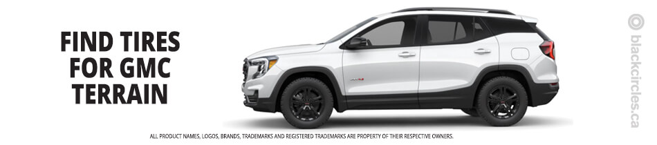 Find the best tires for your GMC Terrain