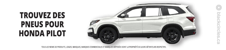 Trouver les meilleurs pneus pour votre Honda Pilot