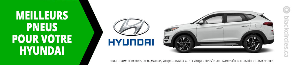 Trouver les meilleurs pneus pour votre Hyundai