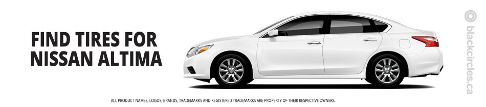 Find the best tires for your Nissan Altima