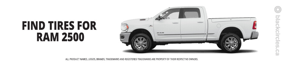 Find the best tires for your RAM 2500