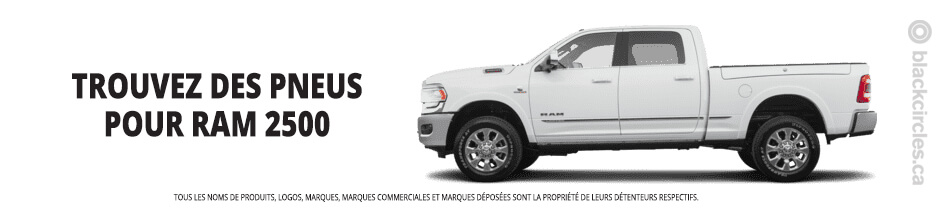 Trouver les meilleurs pneus pour votre RAM 2500