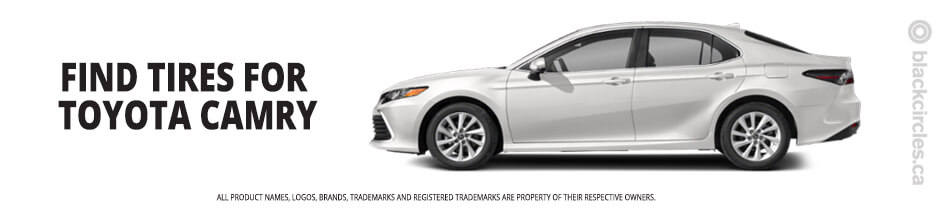 Find the best tires for your Toyota Camry
