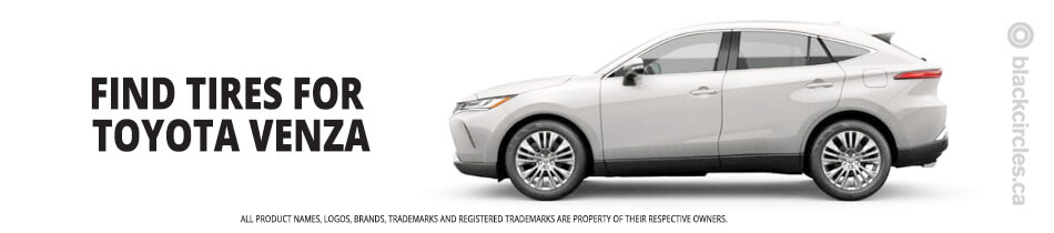 Find the best tires for your Toyota Venza