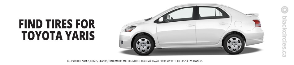 Find the best tires for your Toyota Yaris