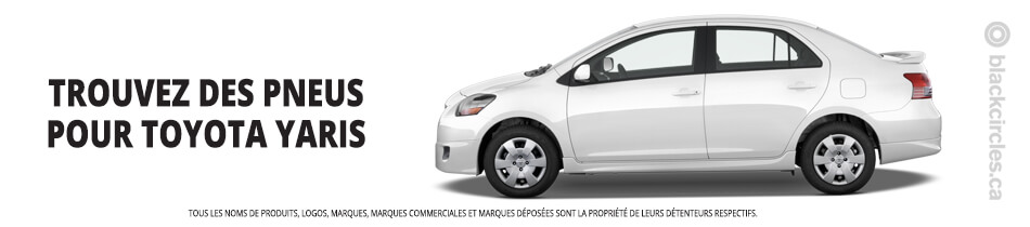 Trouver les meilleurs pneus pour votre Toyota Yaris