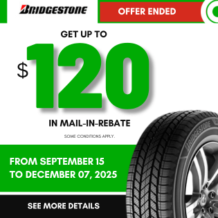 Mail-In Rebate Bridgestone at blackcircles.ca
