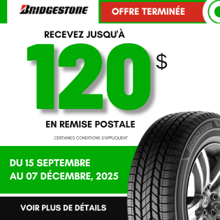 REMISE POSTALE BRIDGESTONE CHEZ blackcircles.ca