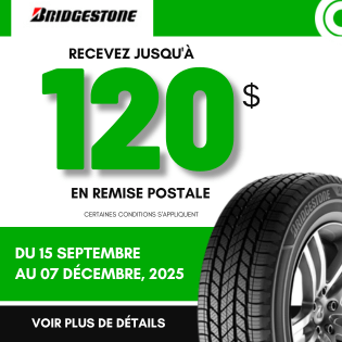 REMISE POSTALE BRIDGESTONE CHEZ blackcircles.ca
