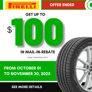 Mail-In Rebate Pirelli at blackcircles.ca