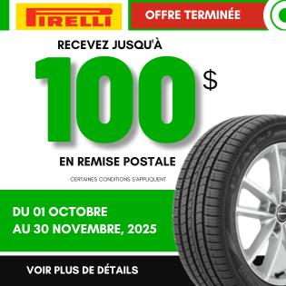 REMISE POSTALE pirelli CHEZ blackcircles.ca