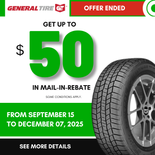Mail-In Rebate general tire at blackcircles.ca