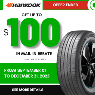 Mail-In Rebate Hankook at blackcircles.ca