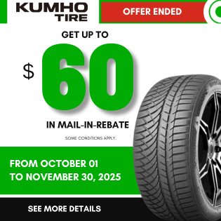 Mail-In Rebate kumho at blackcircles.ca