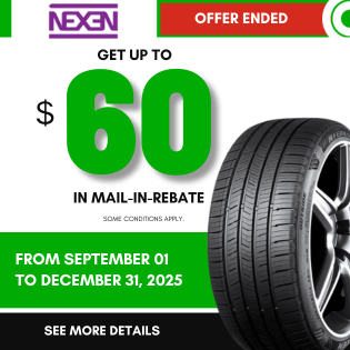 Mail-In Rebate NEXEN at blackcircles.ca