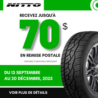REMISE POSTALE Nitto CHEZ blackcircles.ca