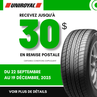 REMISE POSTALE UNIROYAL CHEZ blackcircles.ca