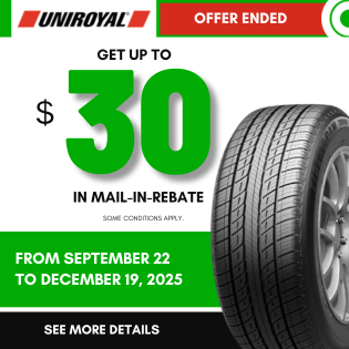 Mail-In Rebate uniroyal at blackcircles.ca