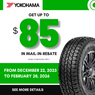 Mail-In Rebate yokohama tire at blackcircles.ca