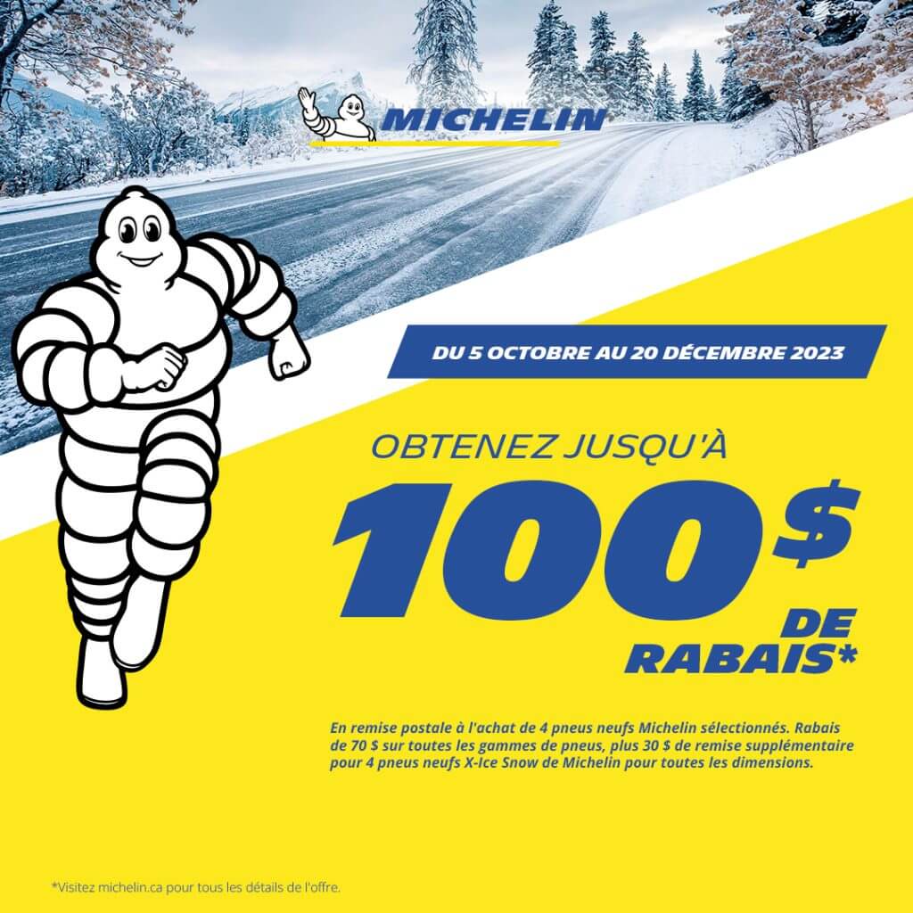 Plein d'économies avec le Michelin X-ICE Snow