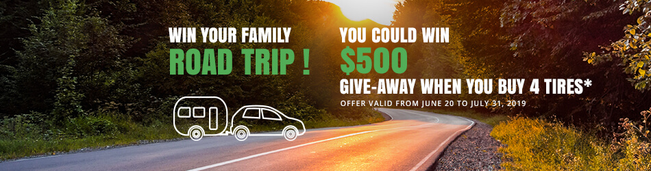 Win your Family Road Trip