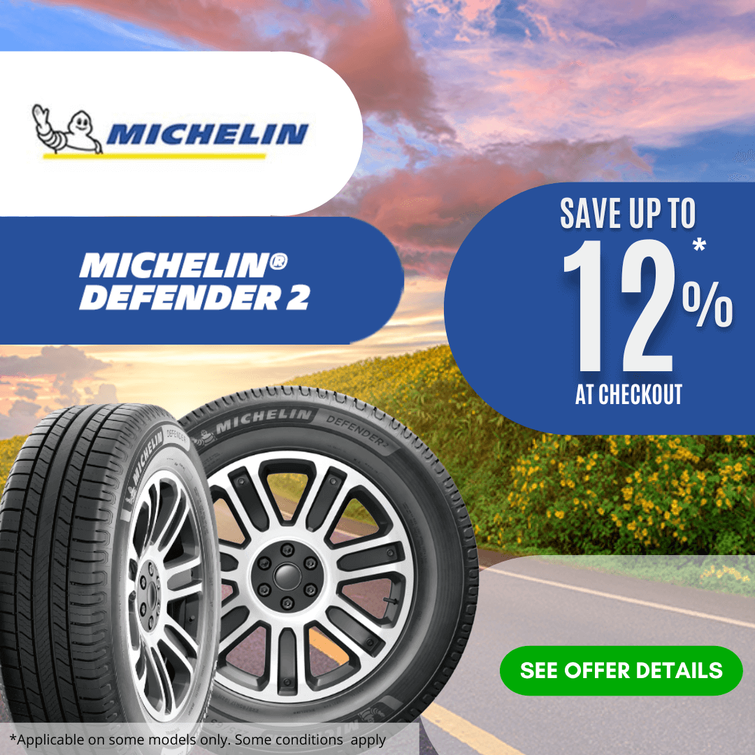 Big Saving with Michelin Defender 2