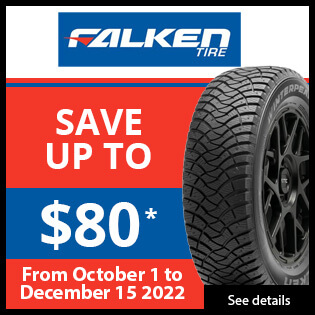 Falken tires rebates at blackcircles.ca