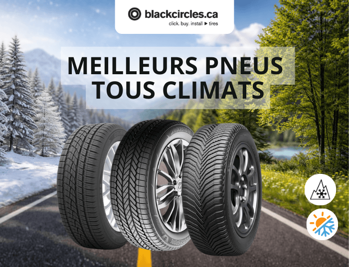 Meilleurs pneus tous climats (4 saisons homologués hiver)