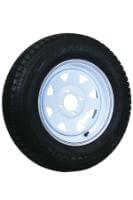  Tire And Wheel 4Bolt ( White )