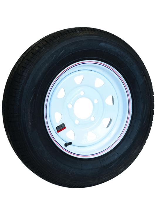 TOW RITE Tire And Wheel 5Bolt (White)