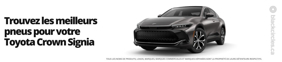 acheter pneus toyota crown signia