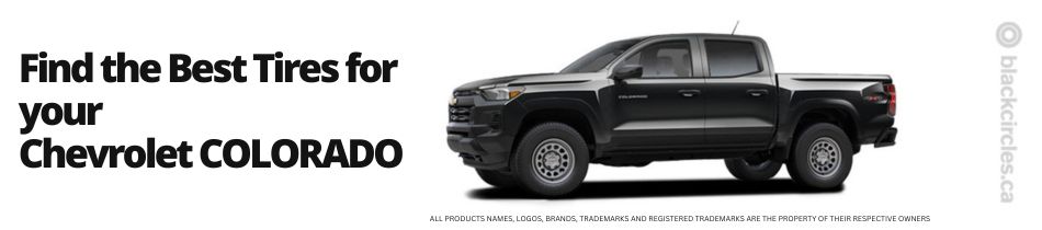 Find the best tires for your Chevrolet Colorado