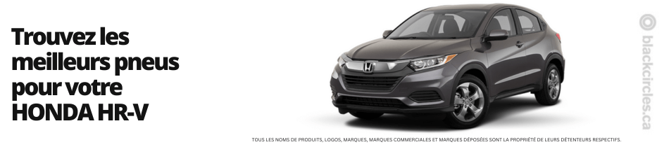 Find the best tires for your Honda HR-V