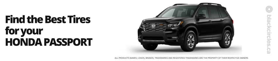 Find the best tires for your Honda Passport
