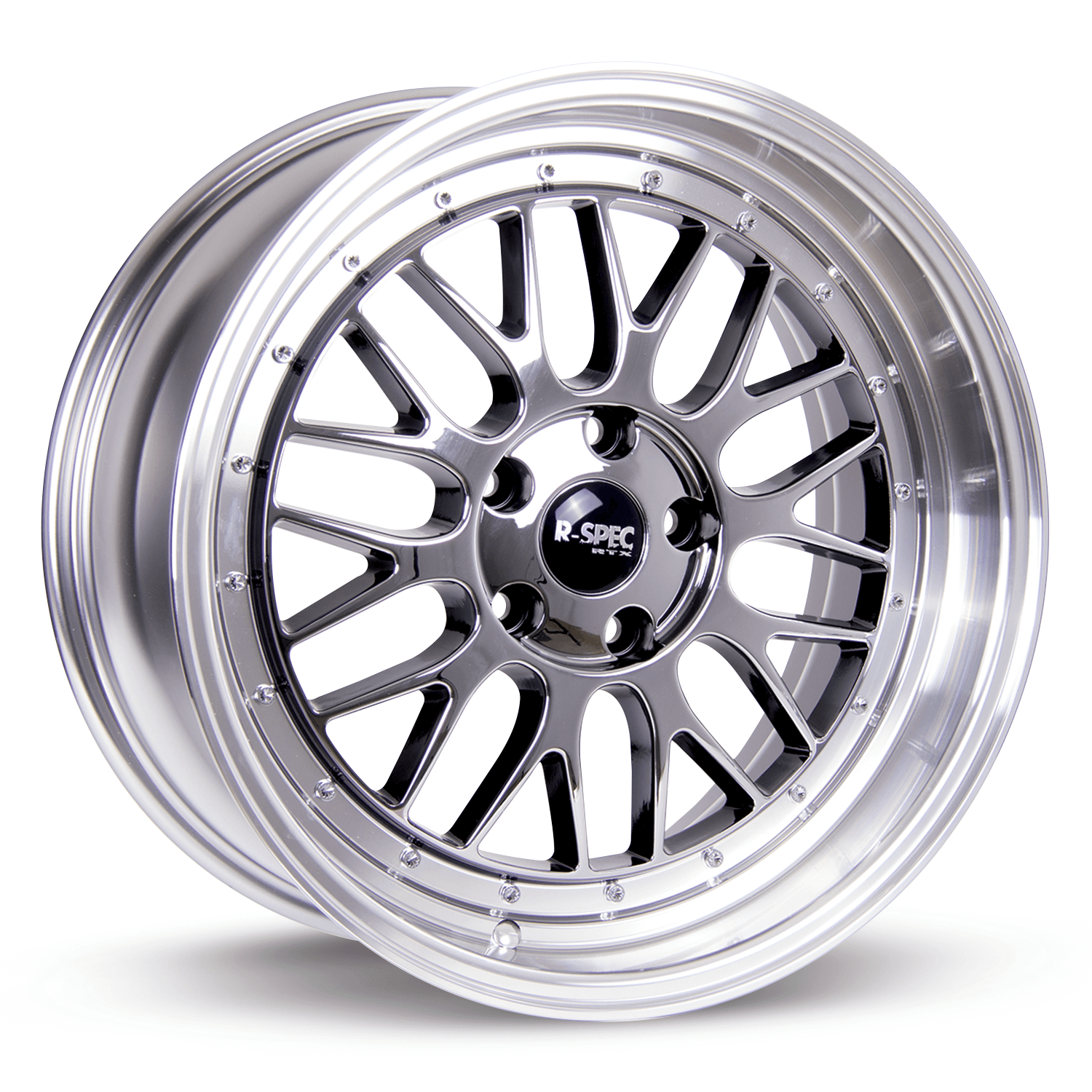 RTX Amaze II Black Chrome (PVD) with Machined Lip 17x7.5 - 5x114.3