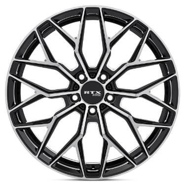 RS02 Gloss Black Machined