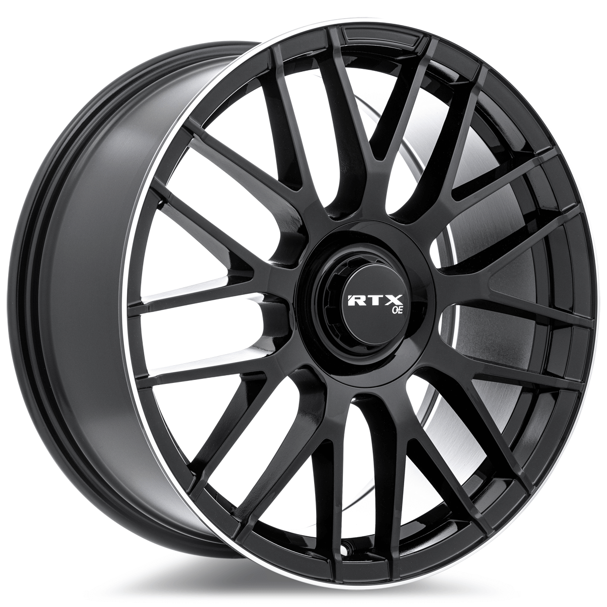 MB01 Gloss Black with Machined Lip