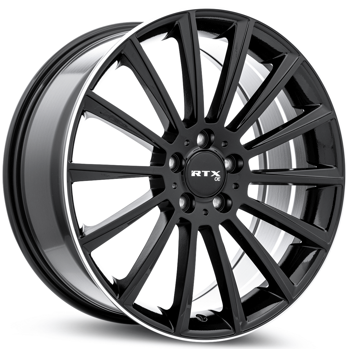 MB02 Gloss Black with Machined Lip