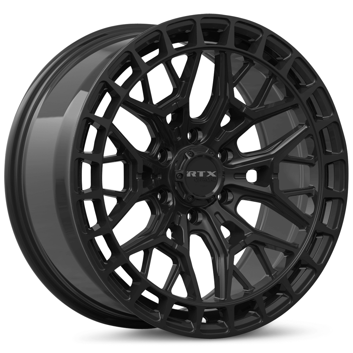 RTX Tremor Gloss Black Wheels | Blackcircles.ca
