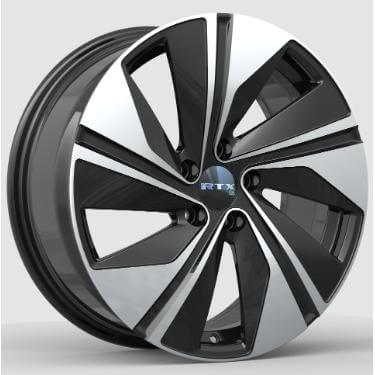 ALLOY Gloss Black Machined