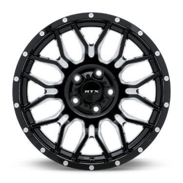Claw Gloss Black Milled with Rivets