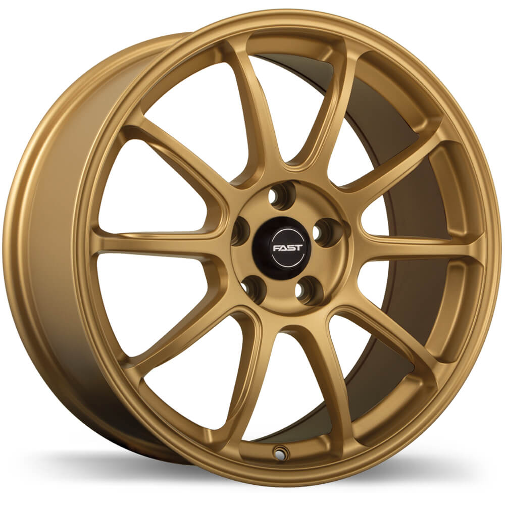 Dime Matte Gold